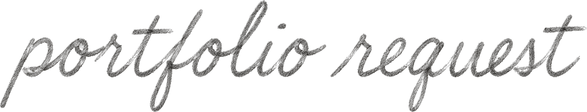 portfolio request